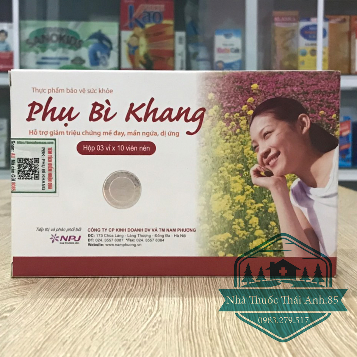 Phụ bì khang - hỗ trợ điều trị mề đay