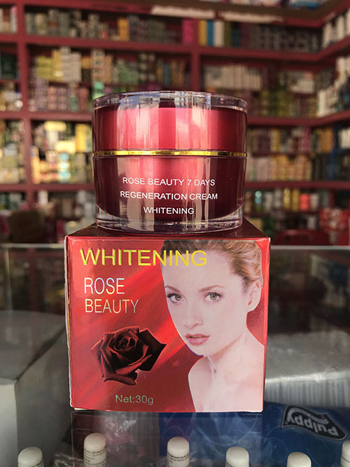 Kem dưỡng trắng da, nám hoa hồng Whitening 30g