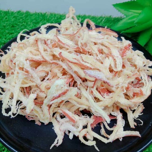 Mực xé hấp dừa - loại cao cấp - 100g