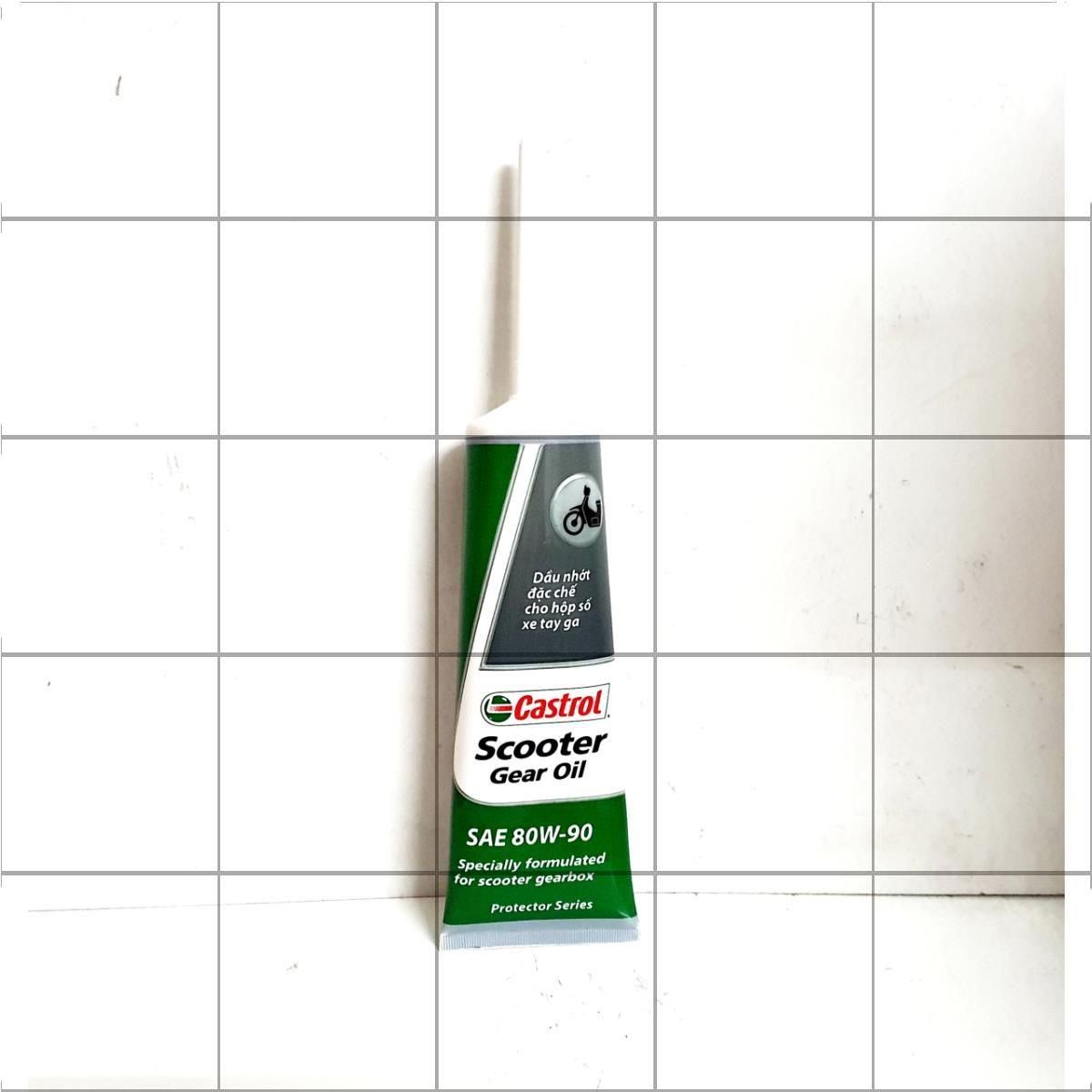 Nhớt hộp số xe tay ga cao cấp Castrol Gearoil 120ML,Dầu nhớt chính hãng