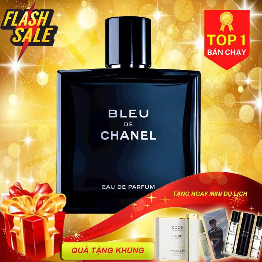 Nước Hoa Chanel Nam Bleu De Chanel Parfum Mẫu Mới Nhất  Thế Giới Son Môi
