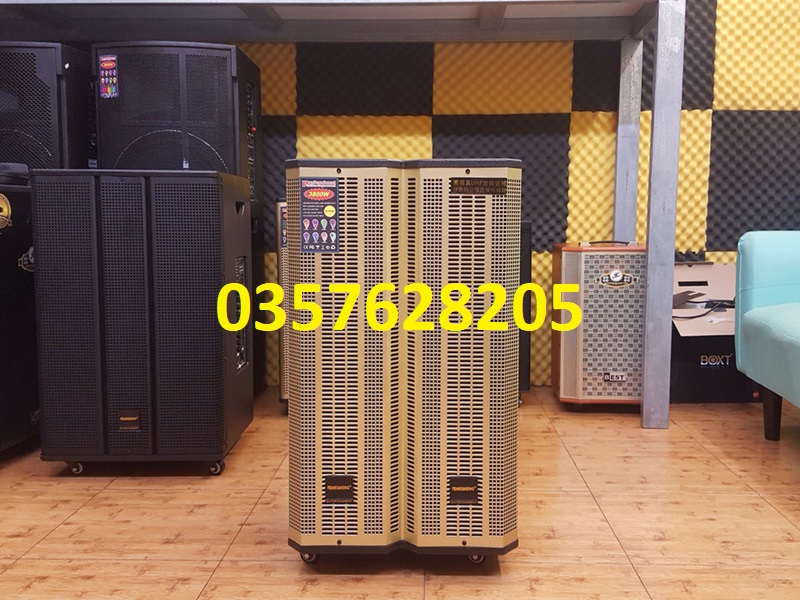 Loa kéo di động Temeisheng ED-1516 - ED-1516, 700w Kèm 2 Micro Không dây