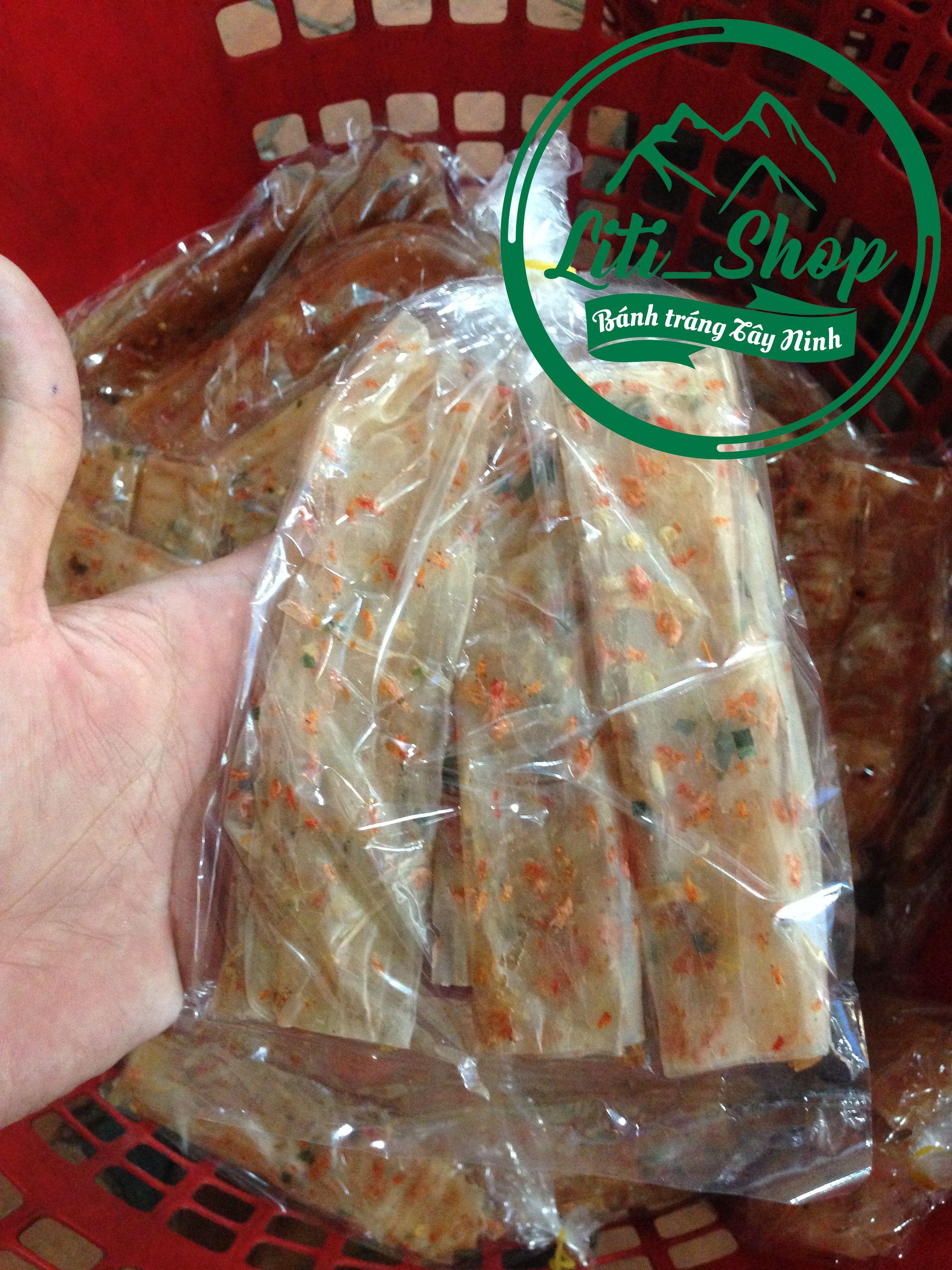 Báng tráng Dẻo tôm cuốn hành phi Tây Ninh