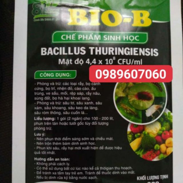 [HCM]Chế phẩm Biob phòng trừ côn trùng và sùng đất rệp sáp cam kết hàng đúng mô tả chất lượng đảm bảo an toàn đến sức khỏe người sử dụng