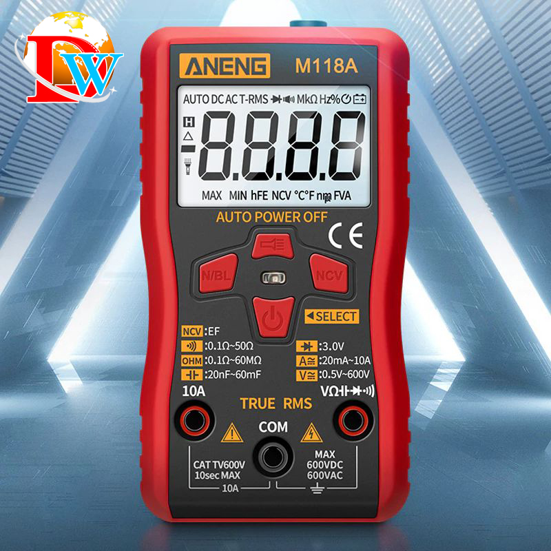 Đồng hồ vạn năng mã hiệu M118A ( Multimeter ) hãng ANENG đo điện, điện tử