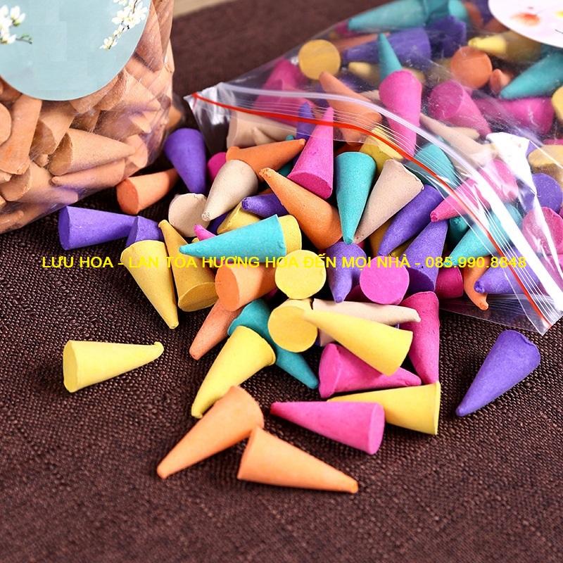 Túi 260 nụ trầm hương rất thơm, mùi hương tự nhiên