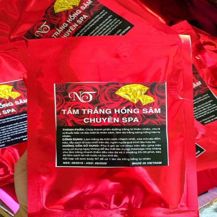 sửa tắm trắng hồng sâm