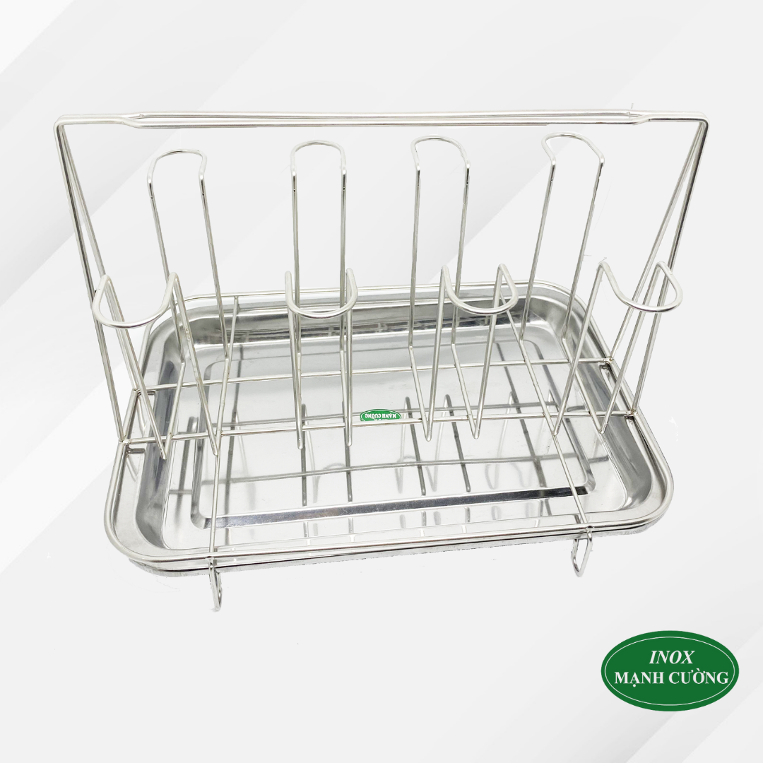 Khay úp cốc inox - Khay úp cốc, ly 8 inox 201 đĩa inox