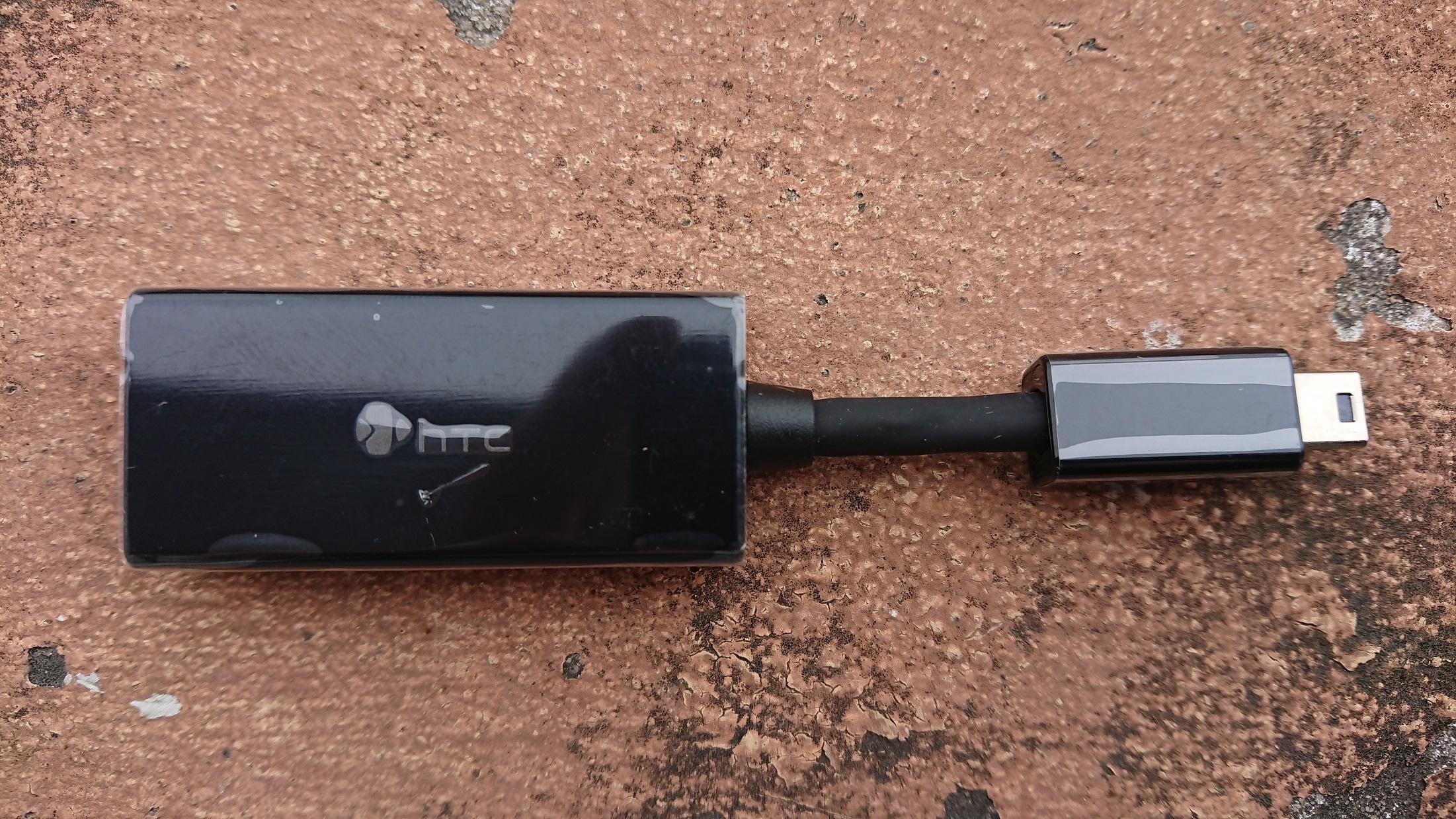 Giắc chuyển tai nghe HTC từ Mini USB sang 3.5mm 2.5mm Mini USB