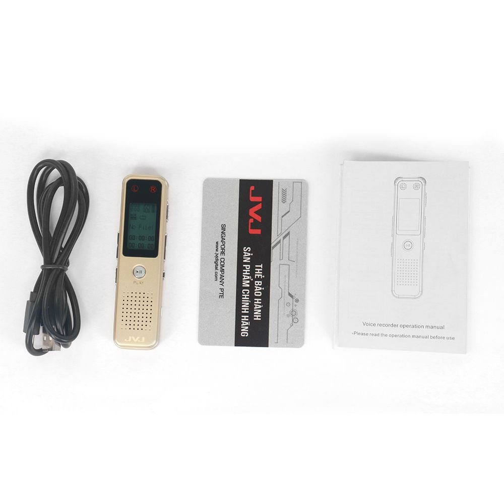 Máy ghi âm jvj dvr j320 8gb