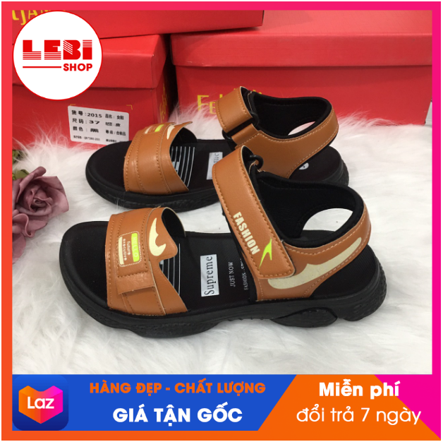 [XẢ KHO 3 NGÀY] Dép Sandal cho trẻ em F669 Lebi Shop - {HÀNG ĐẸP, GIÁ GỐC} Dép quai hậu dáng thể thao cho bé trai, đế cao su chống trơn trượt