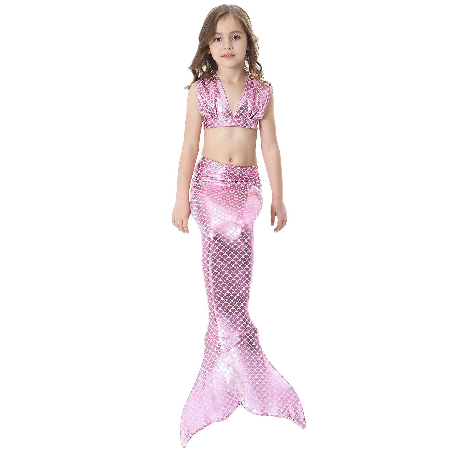 Bộ Đồ Bơi Nàng Tiên Cá Ngộ Nghĩnh Dành Cho Trẻ Em