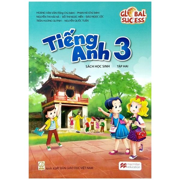 Fahasa - Tiếng Anh Lớp 3 - Global Success - Tập 2 - Sách Học Sinh (2023)