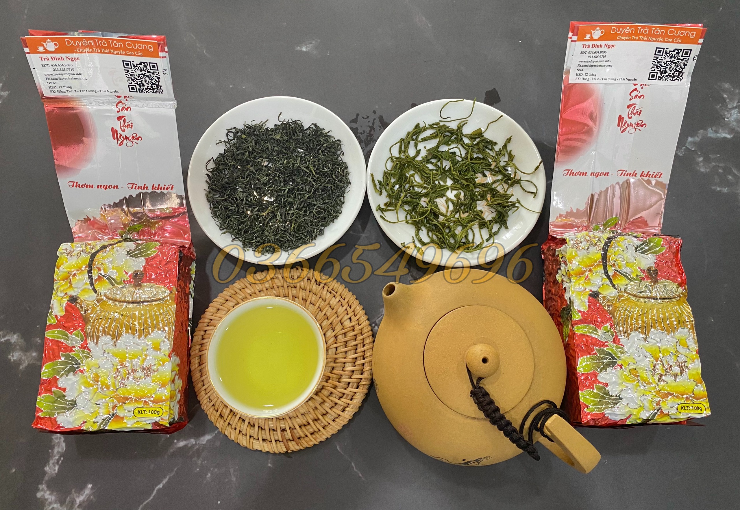 Trà Đinh Ngọc Tiến Vua Tân Cương Thái Nguyên 100gam - Nước Xanh Trong Thơm Ngon Vị Chát Nhẹ Dịu Hậu Ngọt Ngậy Sâu Lắng Số Lượng Hiếm