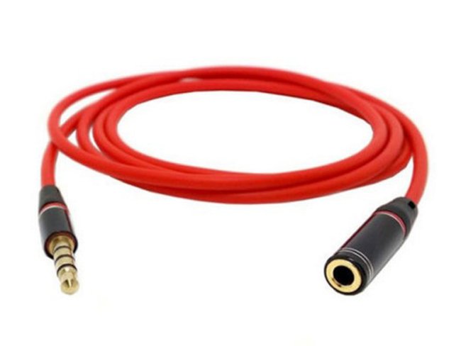 Dây tai nghe nối dài jack 3.5mm có Mic dây dài 1.2m