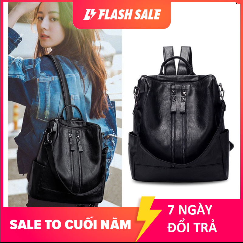 Balo nữ mini thời trang Hàn Quốc cao cấp Ba lo nữ nhỏ cute mini dành cho sinh viên học sinh đi du lịch đi làm E50
