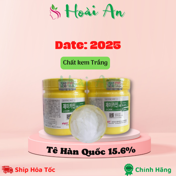 Kem ủ tê hàn quốc 15.6% hũ 500g | kem ủ tê lăn kim cho spa