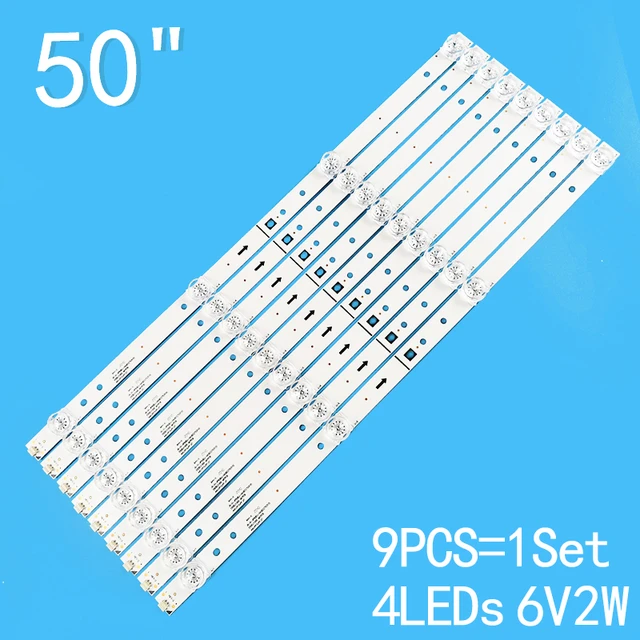 Asanzo 50es980 - bộ 9 thanh 4 led cho tivi asanzo 50es980 js-d-jp50eu-042ec