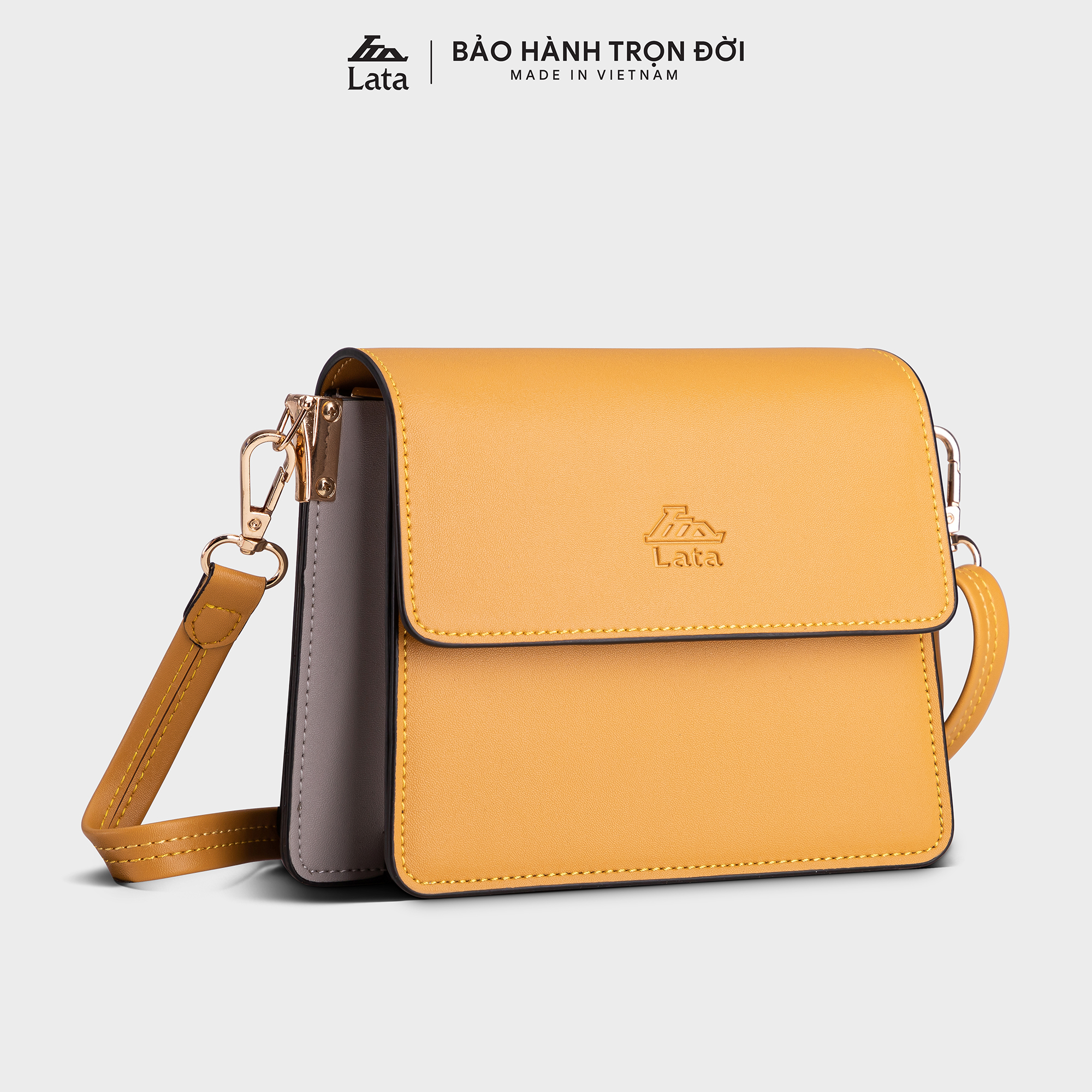 Túi đeo chéo da nữ LATA HN88