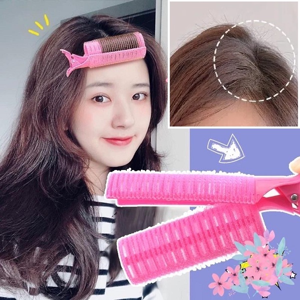 Bộ 2 lô cuốn tóc tạo phồng chân tóc tự nhiên tạo kiểu tóc mái bay luôn giữ nếp
