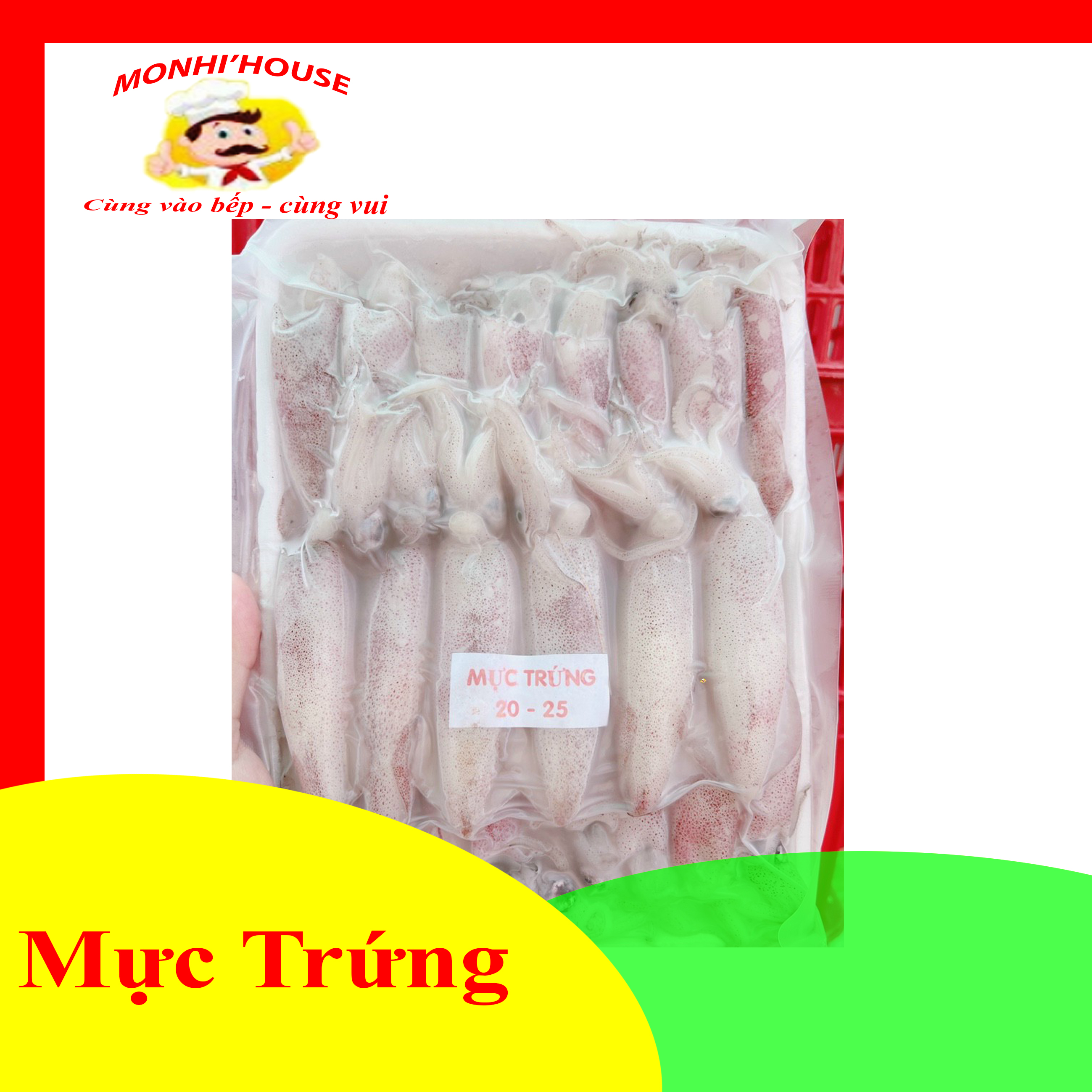 1kg mực trứng siu tươi ngon