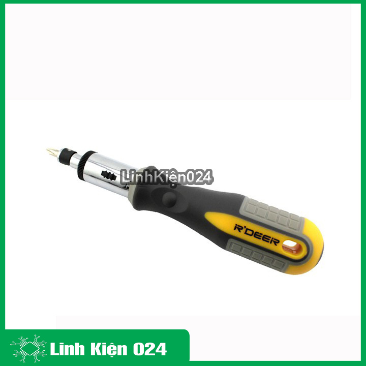 Bộ tuốc nơ vít đa năng r'deer rt-1612 kèm 10 đầu vặn vít