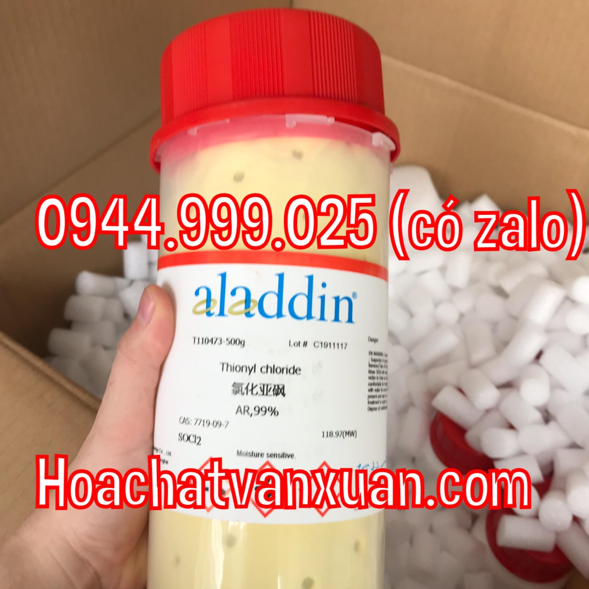 Thionyl chloride cas 7719-09-7 socl2 lọ 500g ar,99%