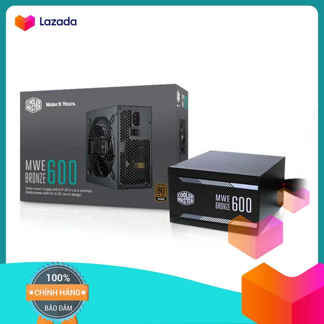 Nguồn máy tính cooler master mwe bronze 600 - 600w - 80 plus bronze