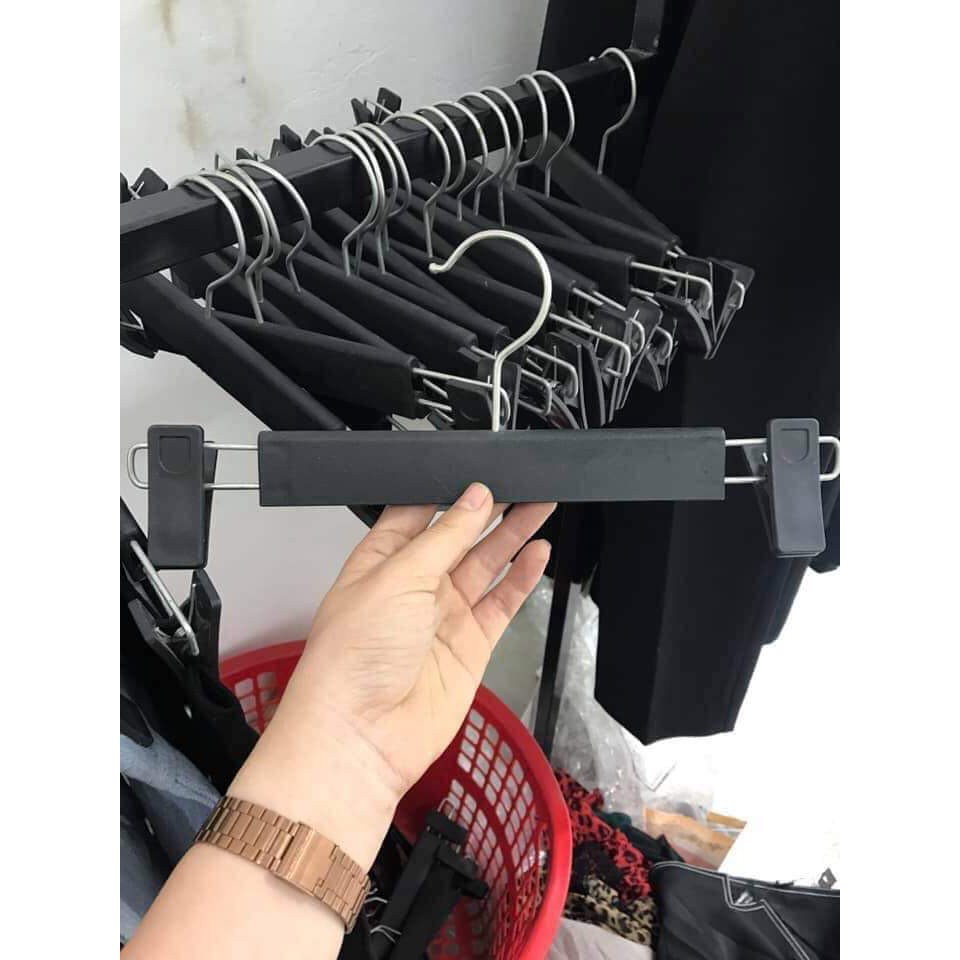 COMBO 5 KẸP QUẦN NHỰA ĐEN - MÓC KẸP QUẦN - KẸP NHỰA - MÓC TREO QUẦN - PHỤ KIỆN SHOP - ĐỒ DÙNG TIỆN ÍCH GIA ĐÌNH