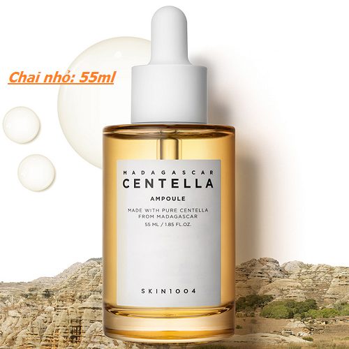 Tinh chất rau má hỗ trợ giảm mụn,phục hồi da - skin1004 madagascar centella ampoule 55ml