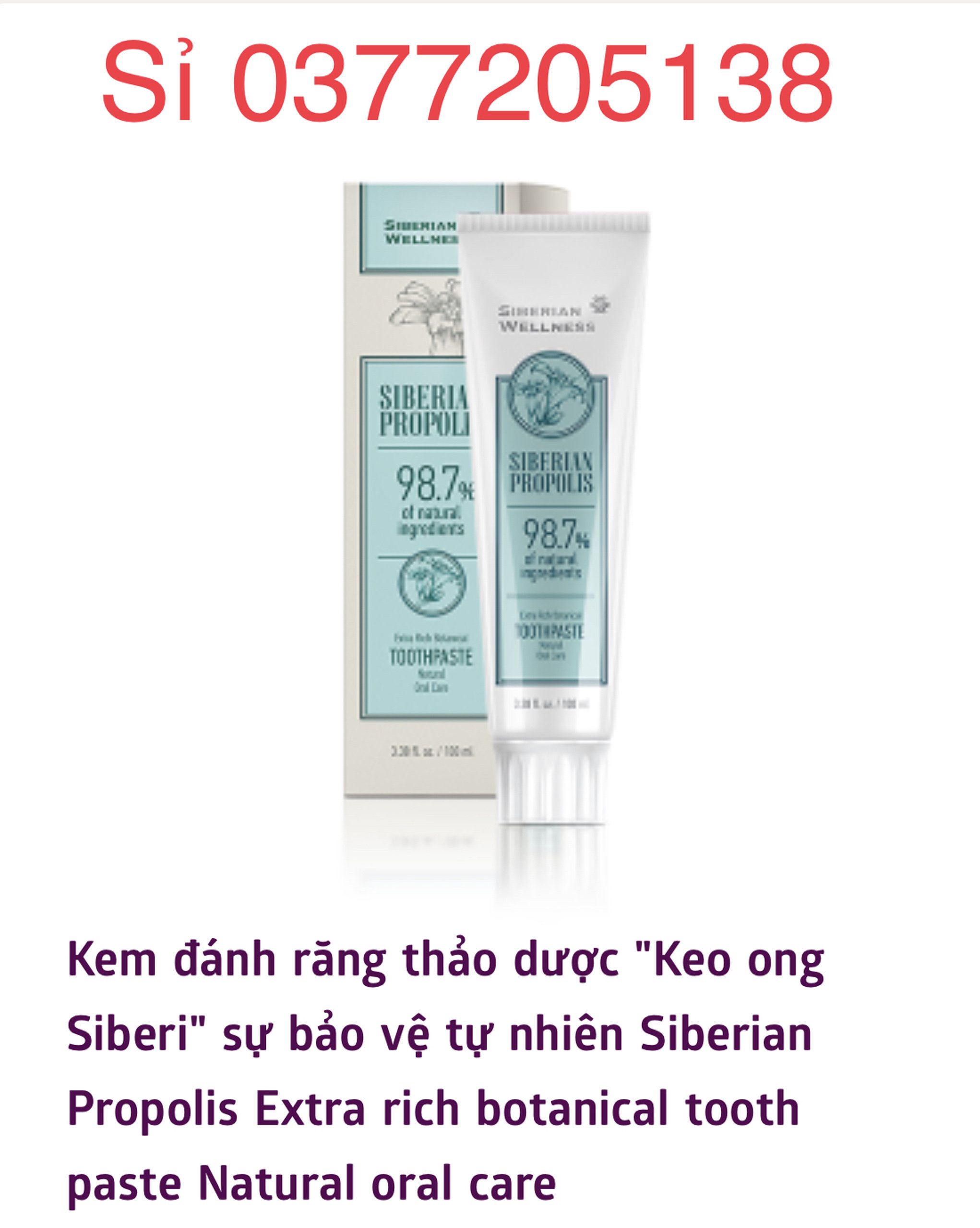 Kem đánh răng thảo dược