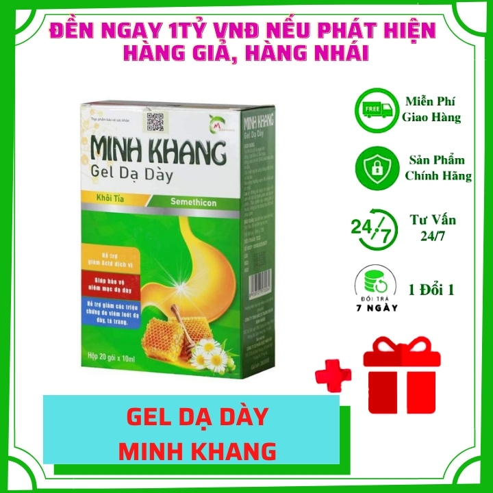 Đau dạ dày ✅ đau dạ dày cấp tốc tại nhà với gel dạ dày minh khang-đánh bay ợ hơi,ợ chua,trào ngược,viêm dạ dày