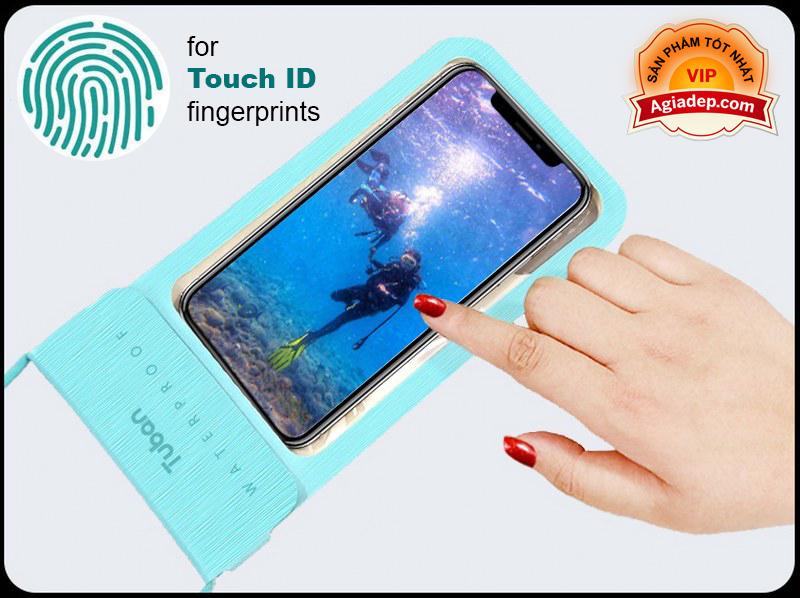 Túi đựng điện thoại chống nước cảm ứng xịn - Hàng cao cấp Tuban SXmax - Bảo vệ tuyệt đối - Ngăn nước, Bơi lặn, đi tắm thoải mái
