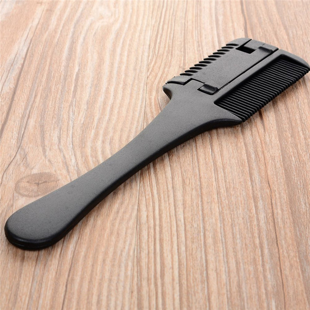 VMQKIQ Với Lưỡi Dao, Lược Làm Tóc Chuyên Nghiệp Cầm Tay, Lược Làm Mỏng Tóc Lược Sửa Tóc Mái Lược Tỉa Tóc