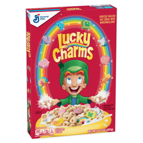 Bánh ăn sáng cho bé Lucky Charm 297gr USA