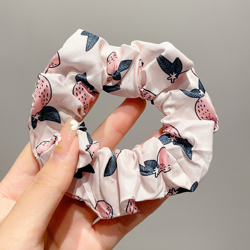 Dây buộc tóc hoa nhiều màu, cột tóc dành cho nữ , CT0005, cột tóc phụ kiện cho nữ - MaiQuynh.Store