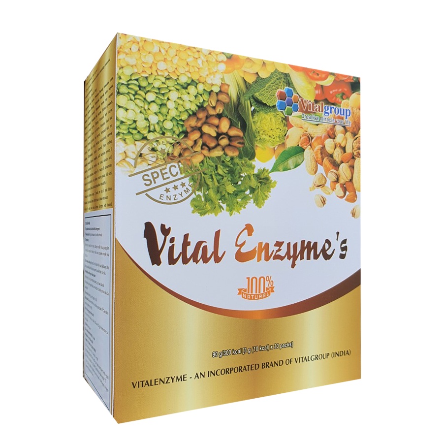 1 thùng 12 hộp vital enzymes thanh lọc cơ thể 2