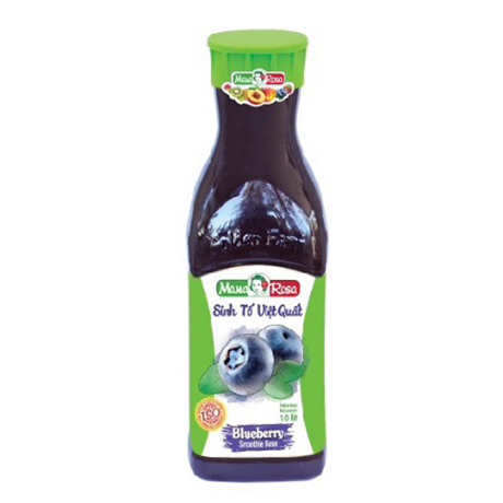 Sinh tố Mama Rosa việt quất Chai 1000ml