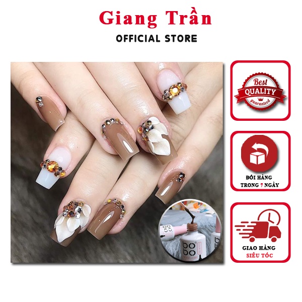 Thạch nâu tây - màu sơn gel thạch hot nhất 2021