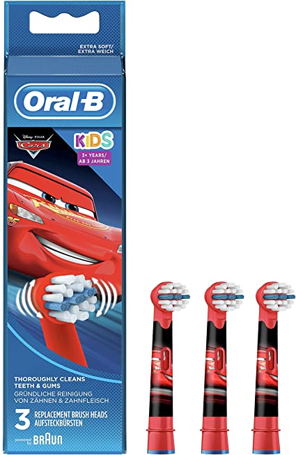 Hàng đức - 1 Đầu bàn chải điện trẻ em Oral B tách set