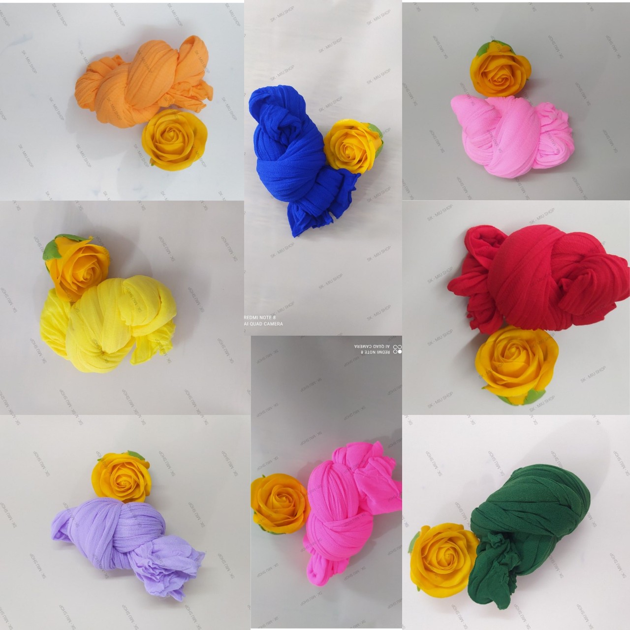 Các loại Voan handmade Voan siêu mịn đơn màu 65cm, Voan đơn màu dày 90cm, Voan 30D dày 90cm....dùng làm các loại hoa giả, trưng bày trang trí nhà cửa