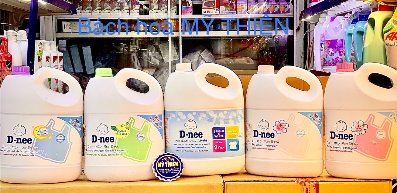 Nước giặt quần áo em bé Dnee 3000ml