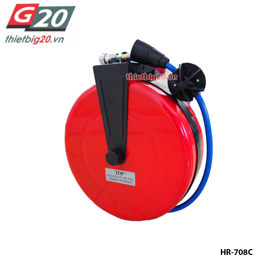 Dây hơi tự rút vỏ sắt HR-708C - 8x12mm, Dài 15m