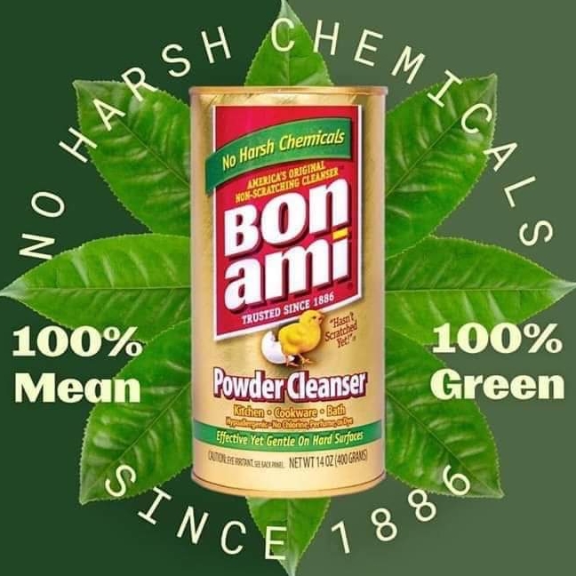 bột tẩy đa năng tự nhiên BON AMI - nhập khẩu mỹ - số 1 mỹ - POWER CLEANSER