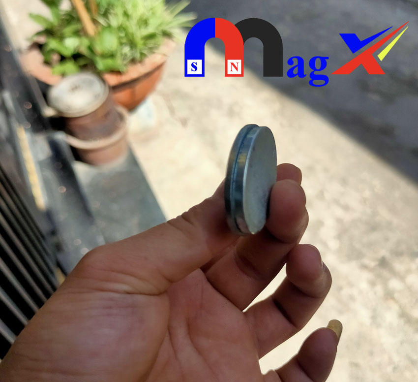 Nam Châm Từ Neo Hít Bạt Siêu Mạnh Hình Elip