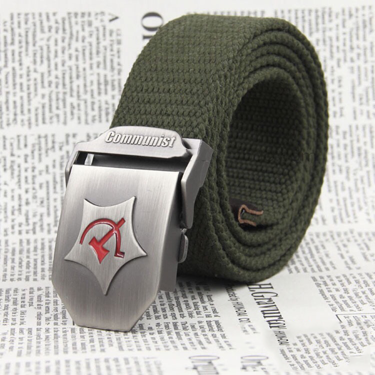 [HCM]Dây Nịt Thắc Lưng Quân Đội Mỹ Hình Búa Liềm