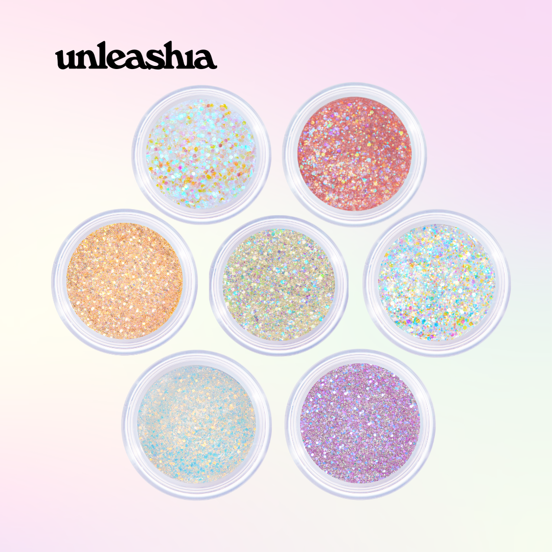 Nhũ mắt lấp lánh unleashia mini get loose glitter gel 4g