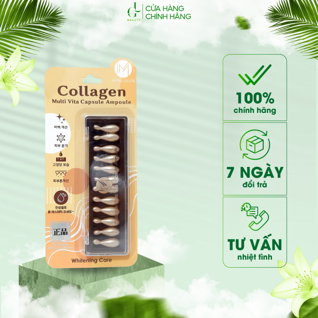 Vỉ collagen tươi Hàn Quốc dưỡng da trắng hồng, căng bóng