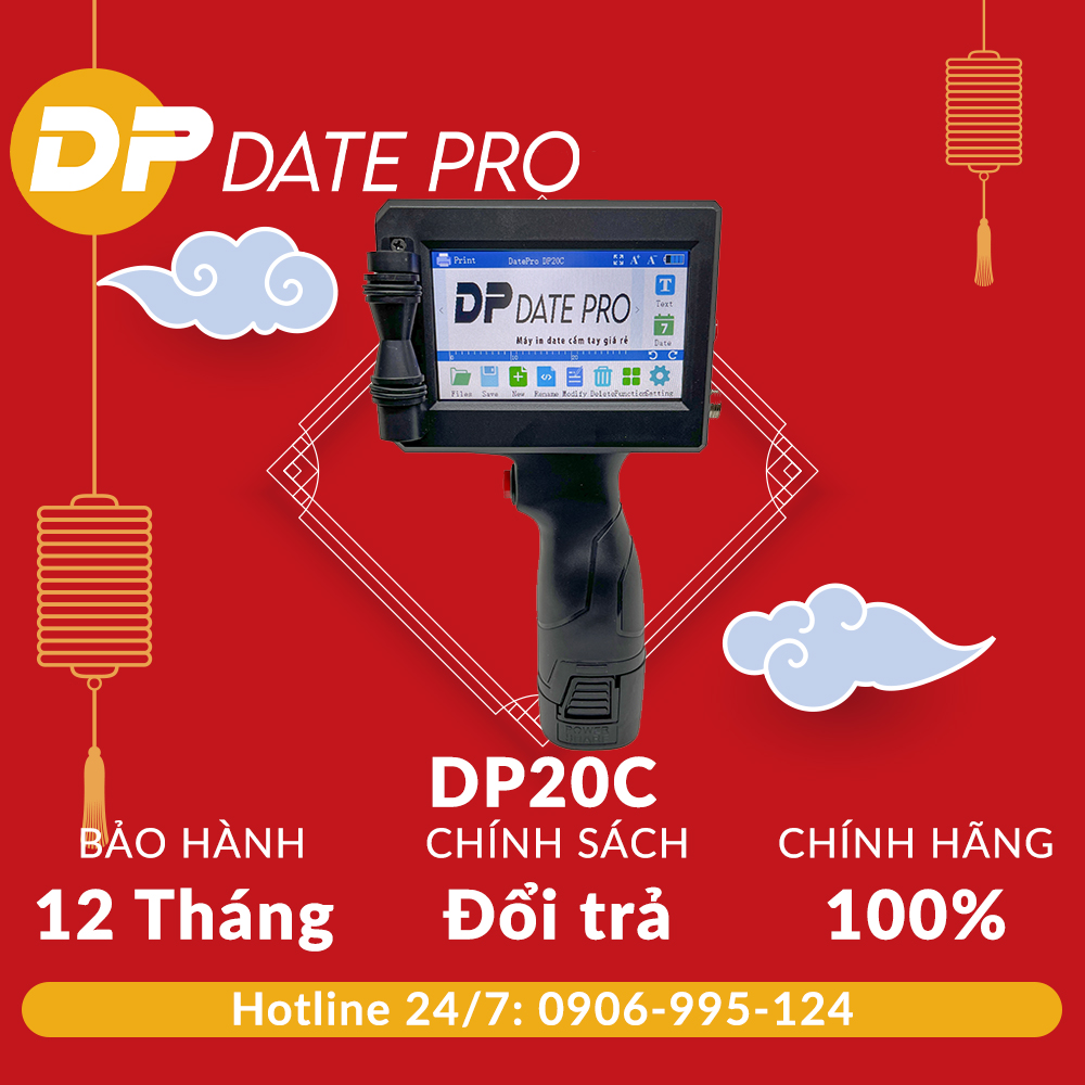 Máy in date cầm tay dp20c