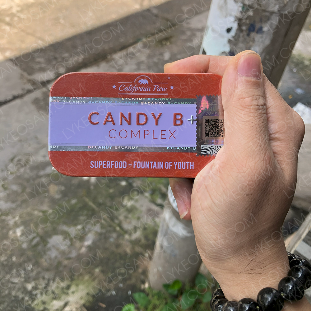 5 Viên Kẹo Sâm Candy B Mỹ USA Thơm Ngon Bổ Dưỡng